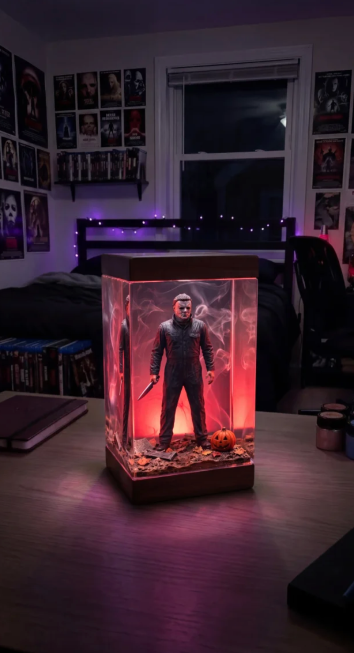Horror Resin Lamps
