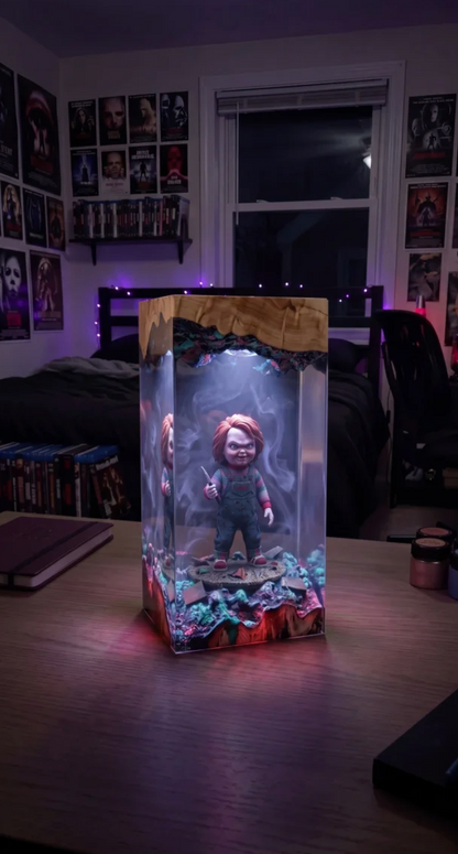 Horror Resin Lamps