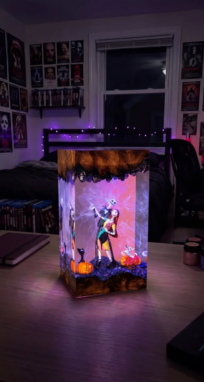 Horror Resin Lamps