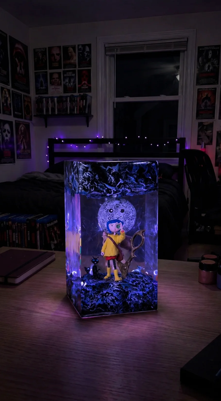 Horror Resin Lamps
