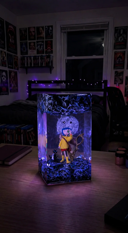 Horror Resin Lamps